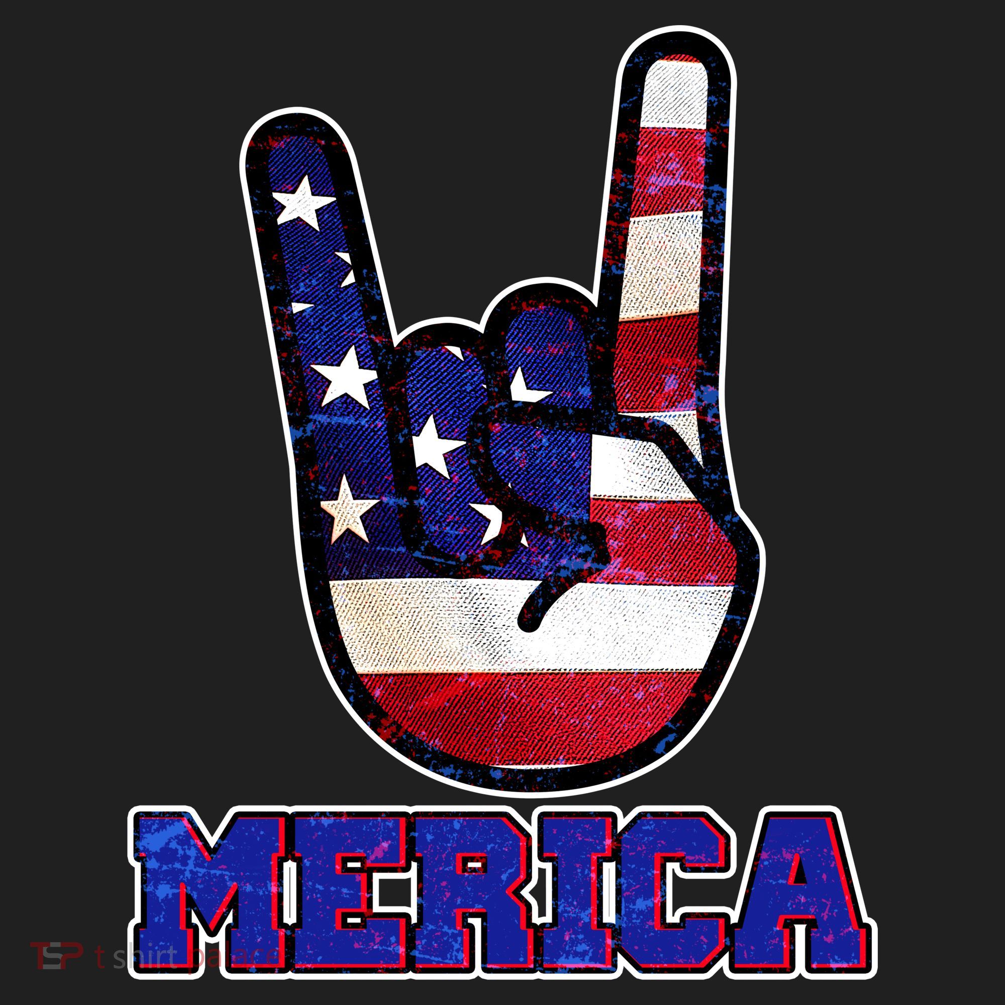 Rock On Merica Tumbler