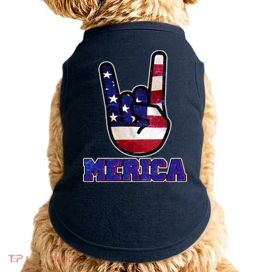 Rock On Merica Doggie Tank