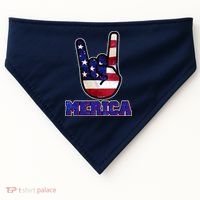 Rock On Merica USA-Made Doggie Bandana thumb 0