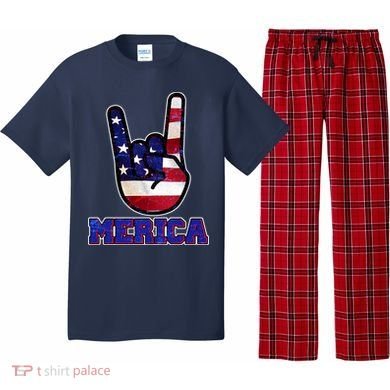 Rock On Merica Pajama Set