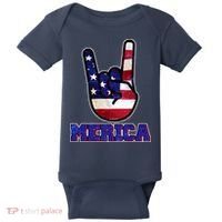 Rock On Merica Baby Bodysuit thumb 0