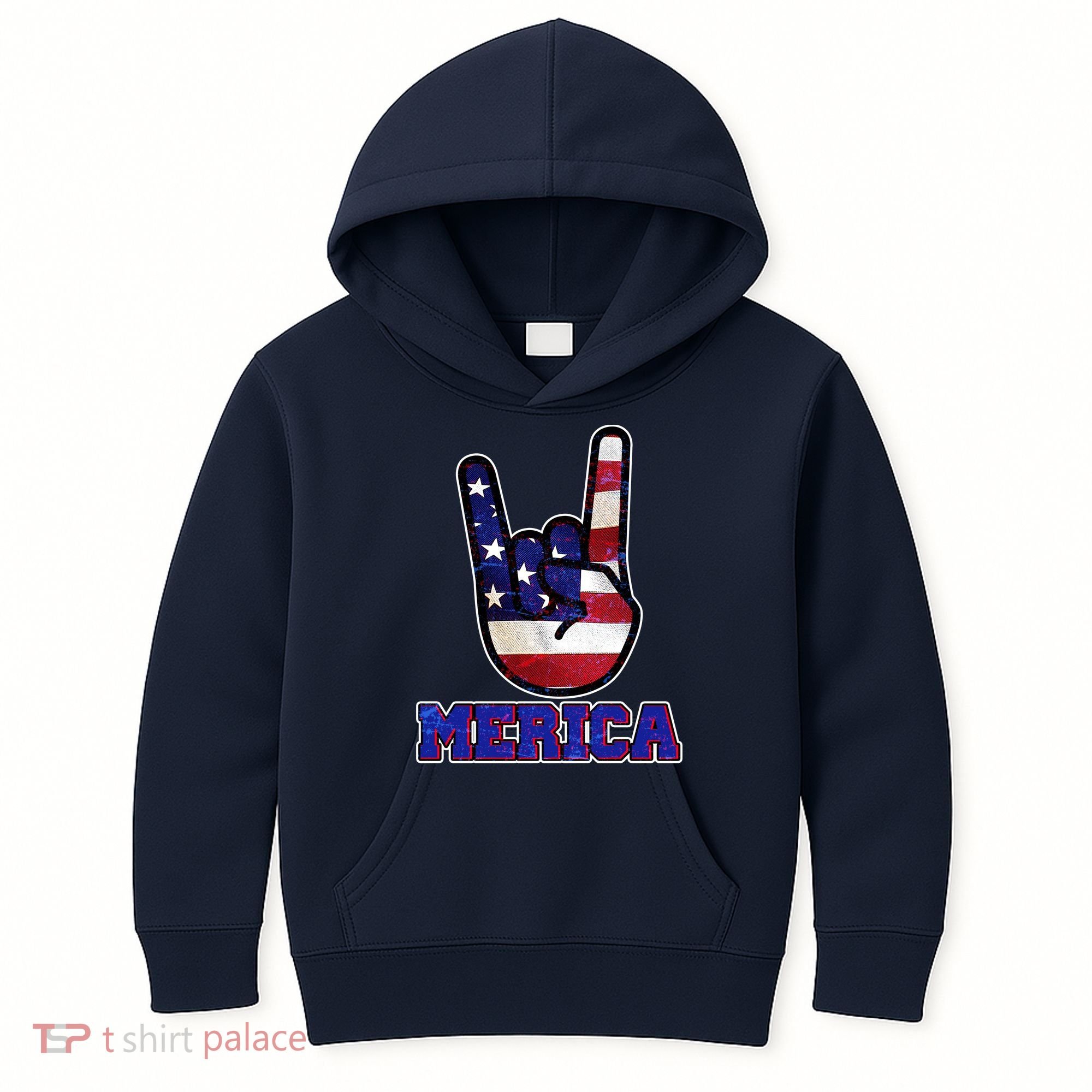 Rock On Merica Kids Hoodie