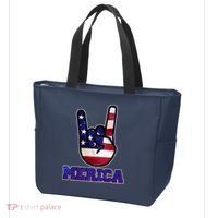 Rock On Merica Tote Bag thumb 3