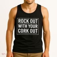 Rock Out With Your Cork Out Tank Top thumb 3