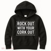 Rock Out With Your Cork Out Kids Hoodie thumb 0