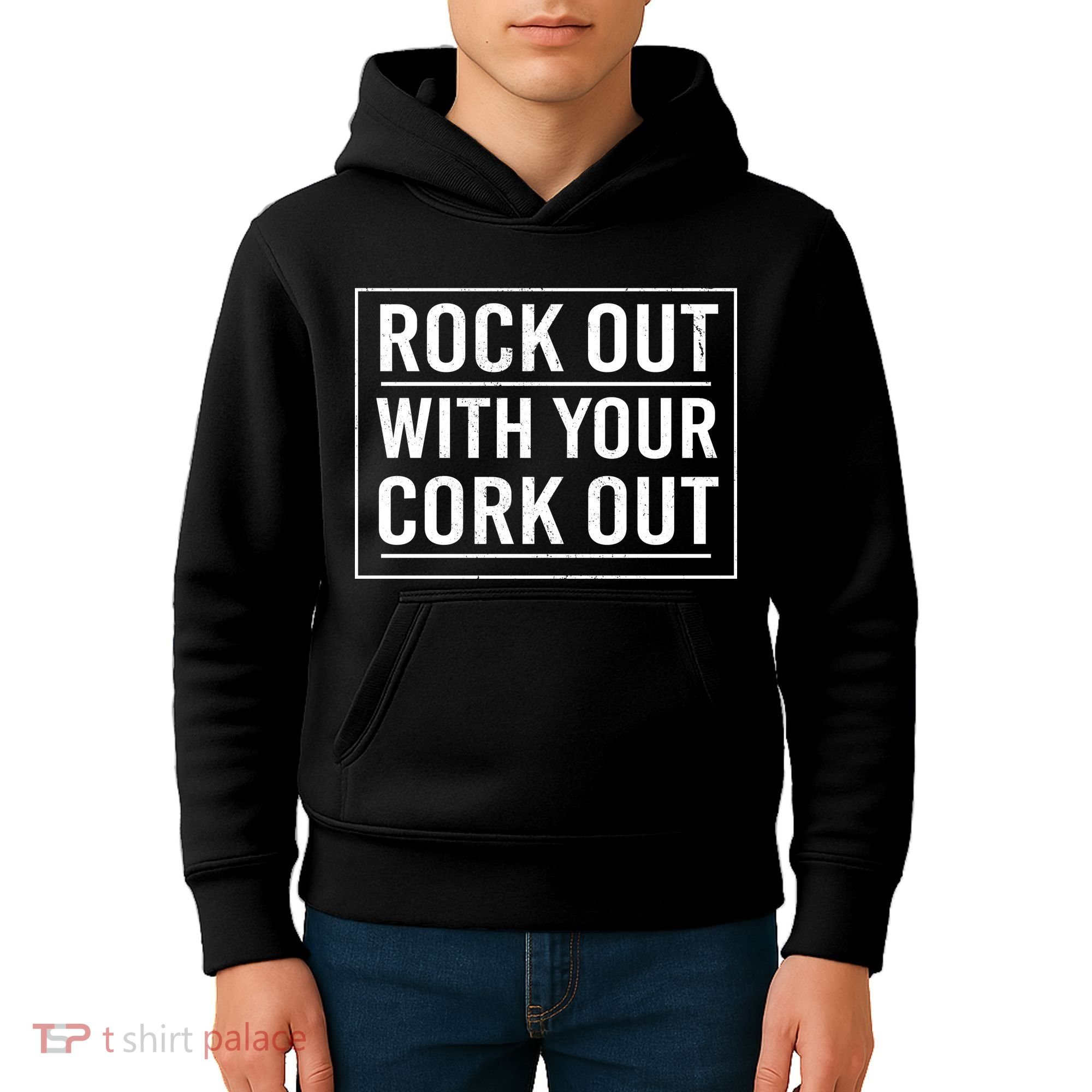 Rock Out With Your Cork Out Kids Hoodie