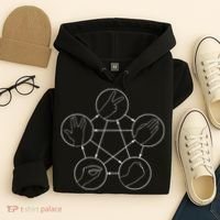 Rock Paper Scissors Lizard Spock Hoodie thumb 4