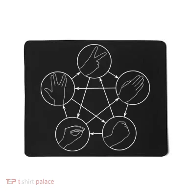 Rock Paper Scissors Lizard Spock Mousepad