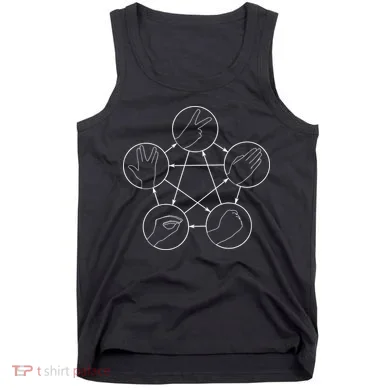 Rock Paper Scissors Lizard Spock Tank Top