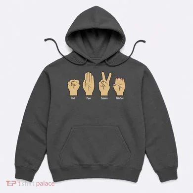 Rock Paper Scissors Table Saw Hoodie
