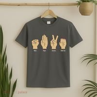 Rock Paper Scissors Table Saw T-Shirt thumb 2
