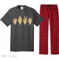 Rock Paper Scissors Table Saw Pajama Set thumb 0