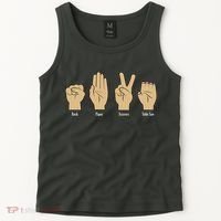 Rock Paper Scissors Table Saw Tank Top thumb 2