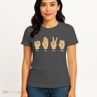 Rock Paper Scissors Table Saw Women's T-Shirt thumb 4