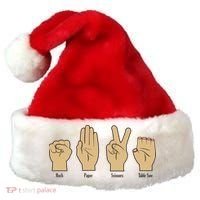 Rock Paper Scissors Table Saw Santa Hat thumb 0
