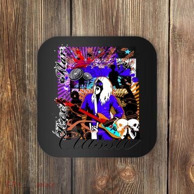 Rock Star Classic Coaster