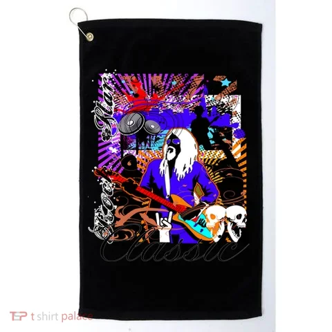 Rock Star Classic Golf Towel in the selected color