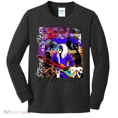 Rock Star Classic Kids Long Sleeve Shirt