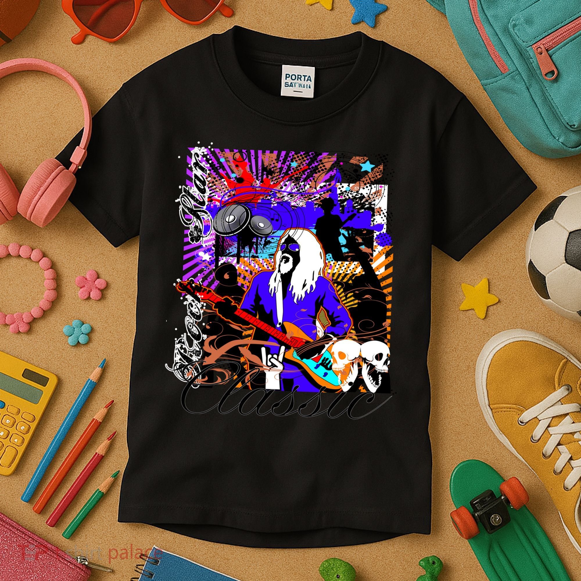 Rock Star Classic Kids T-Shirt