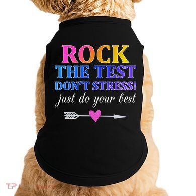 Rock The Test Doggie Tank