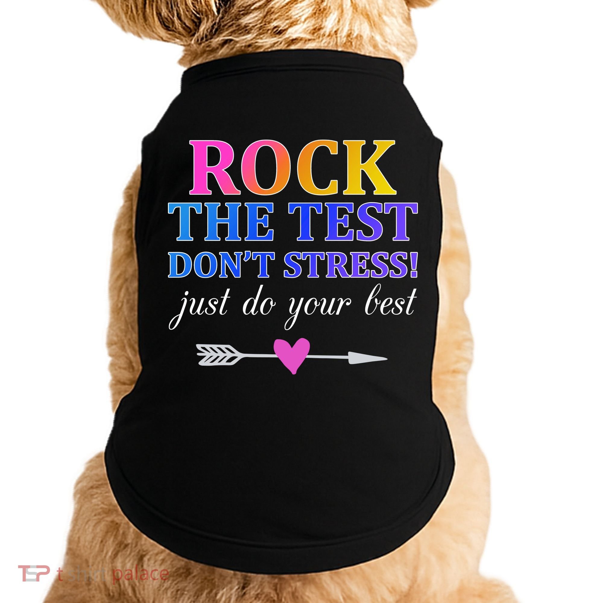 Rock The Test Doggie Tank