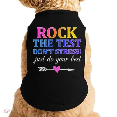 Rock The Test Doggie Tank