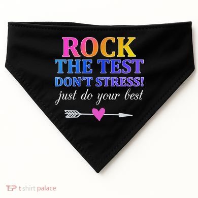 Rock The Test USA-Made Doggie Bandana