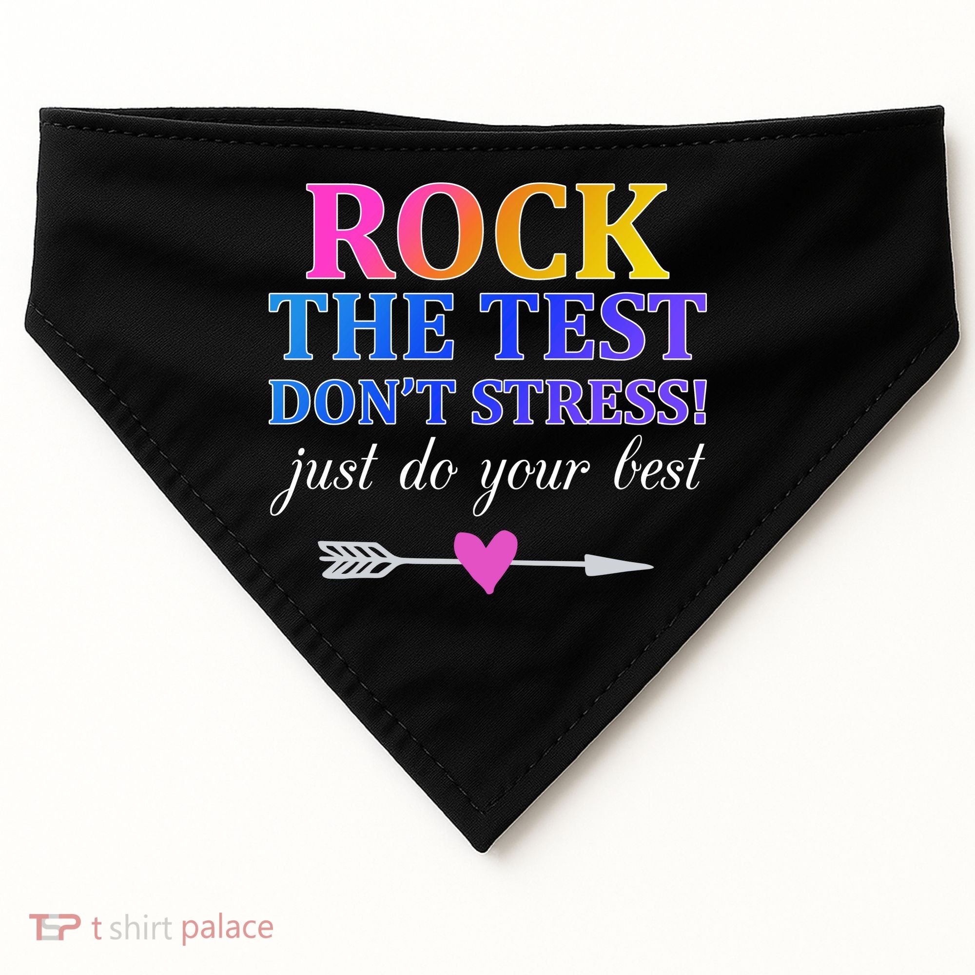 Rock The Test USA-Made Doggie Bandana