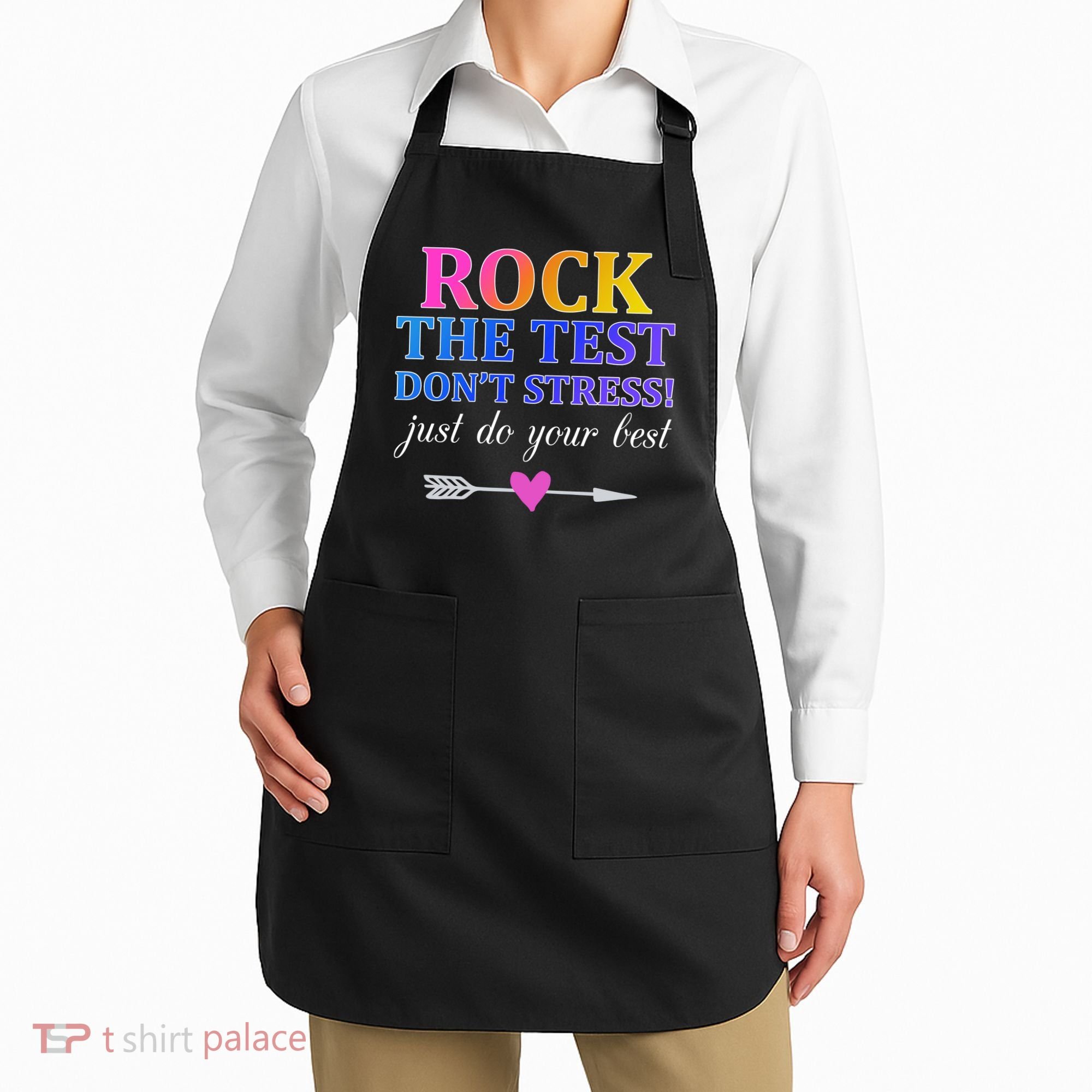 Rock The Test Apron