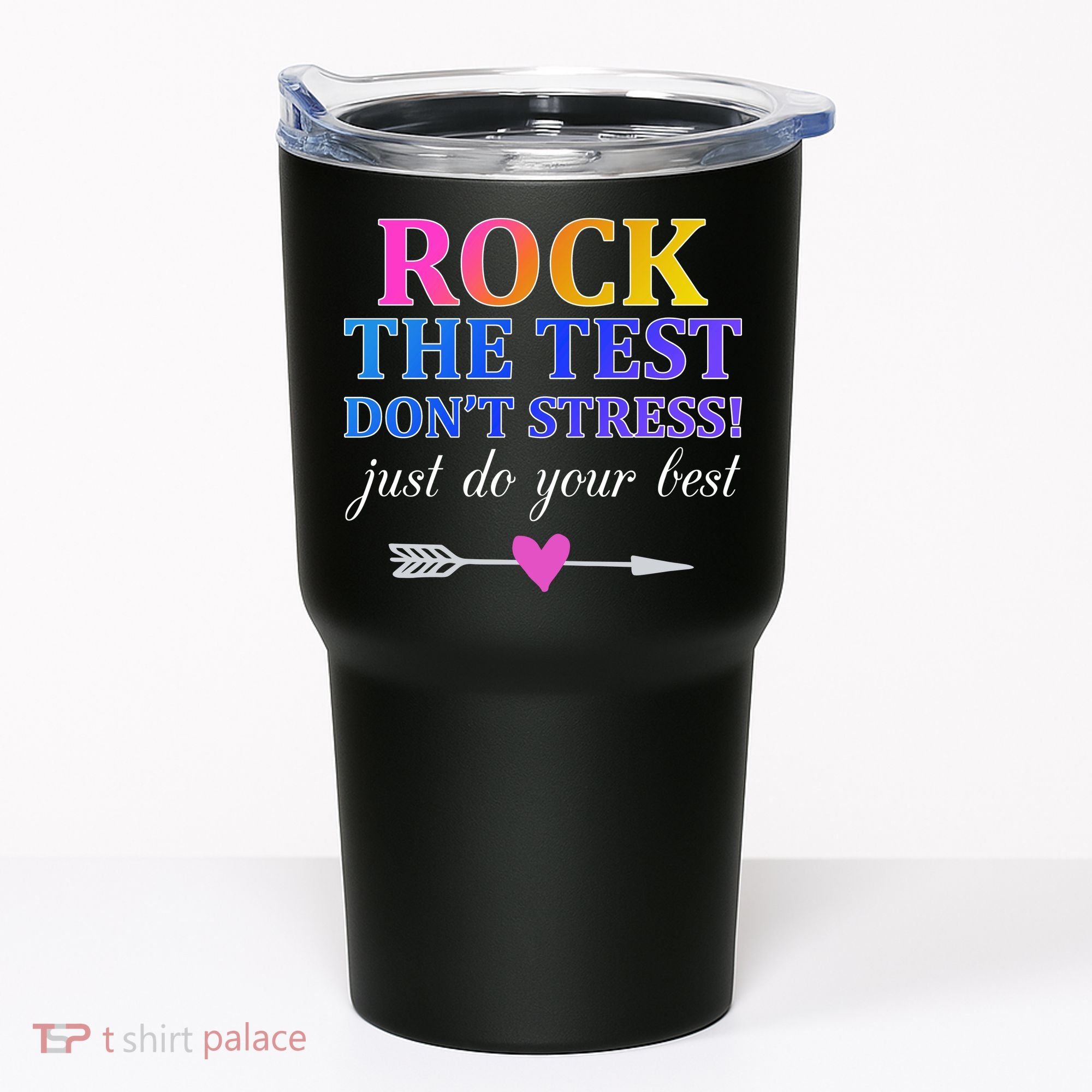Rock The Test Tumbler