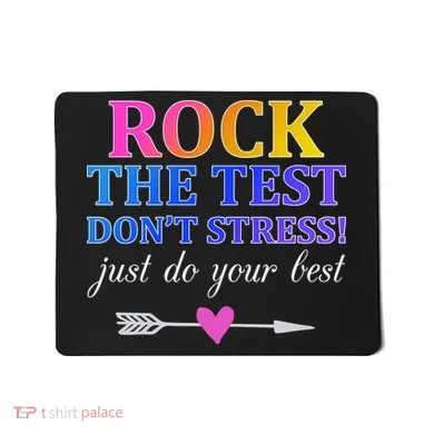 Rock The Test Mousepad