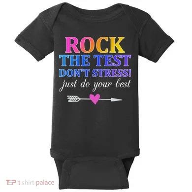 Rock The Test Baby Bodysuit