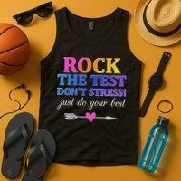 Rock The Test Tank Top thumb 4