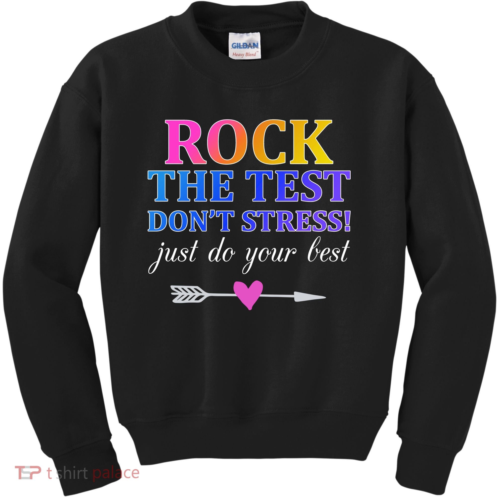 Rock The Test Kids Sweatshirt