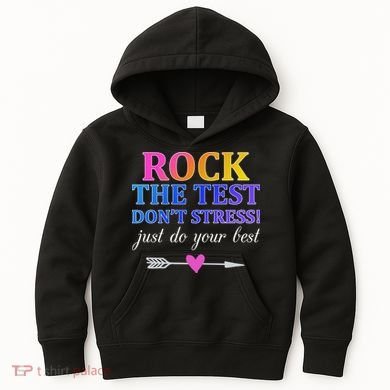Rock The Test Kids Hoodie