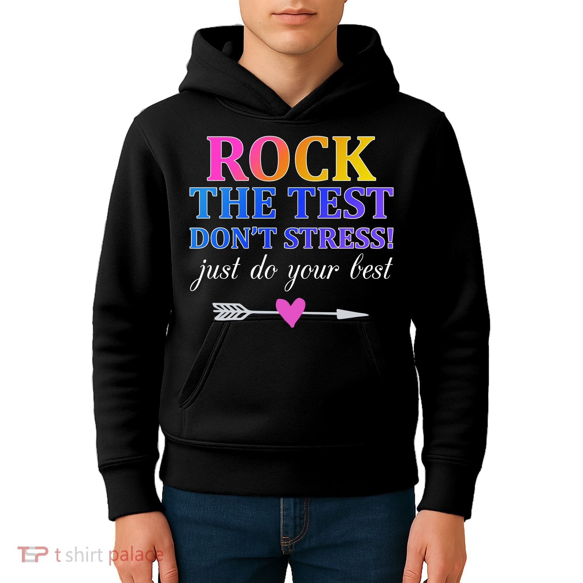 Rock The Test Kids Hoodie