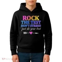 Rock The Test Kids Hoodie thumb 4