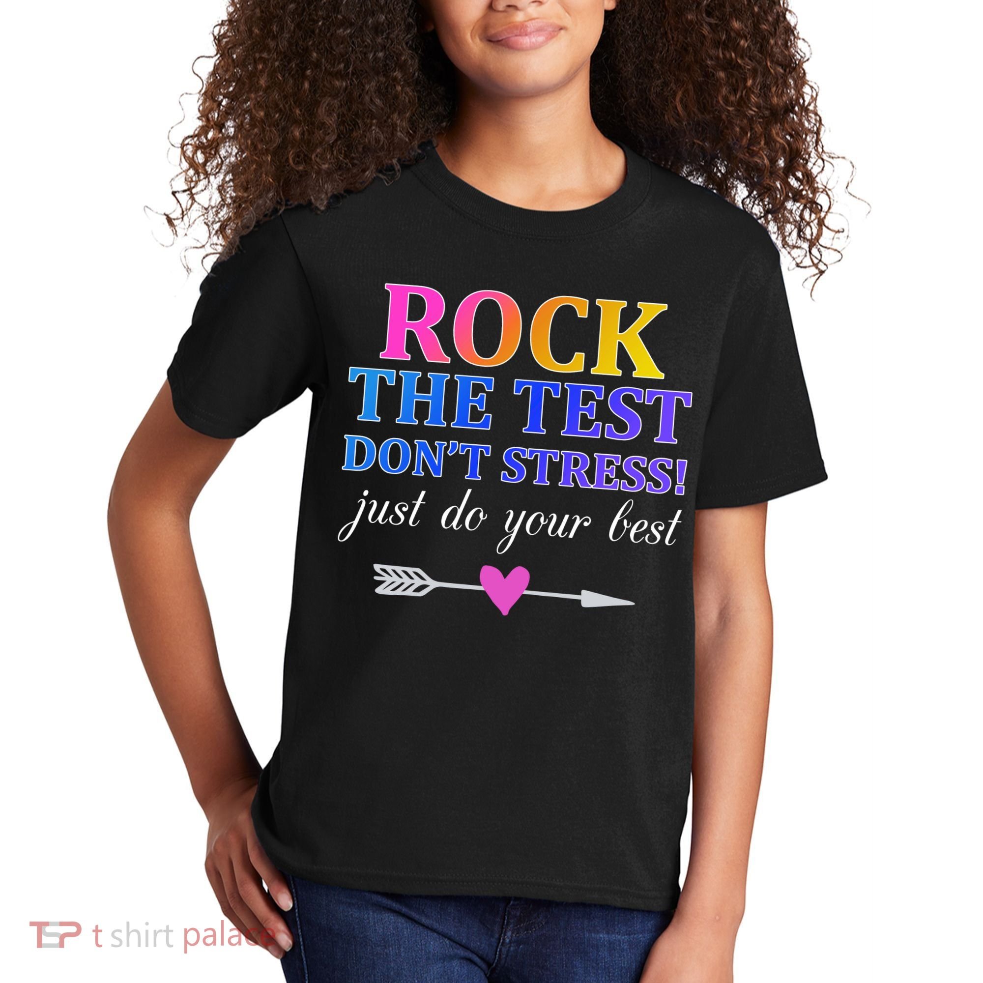 Rock The Test Kids T-Shirt