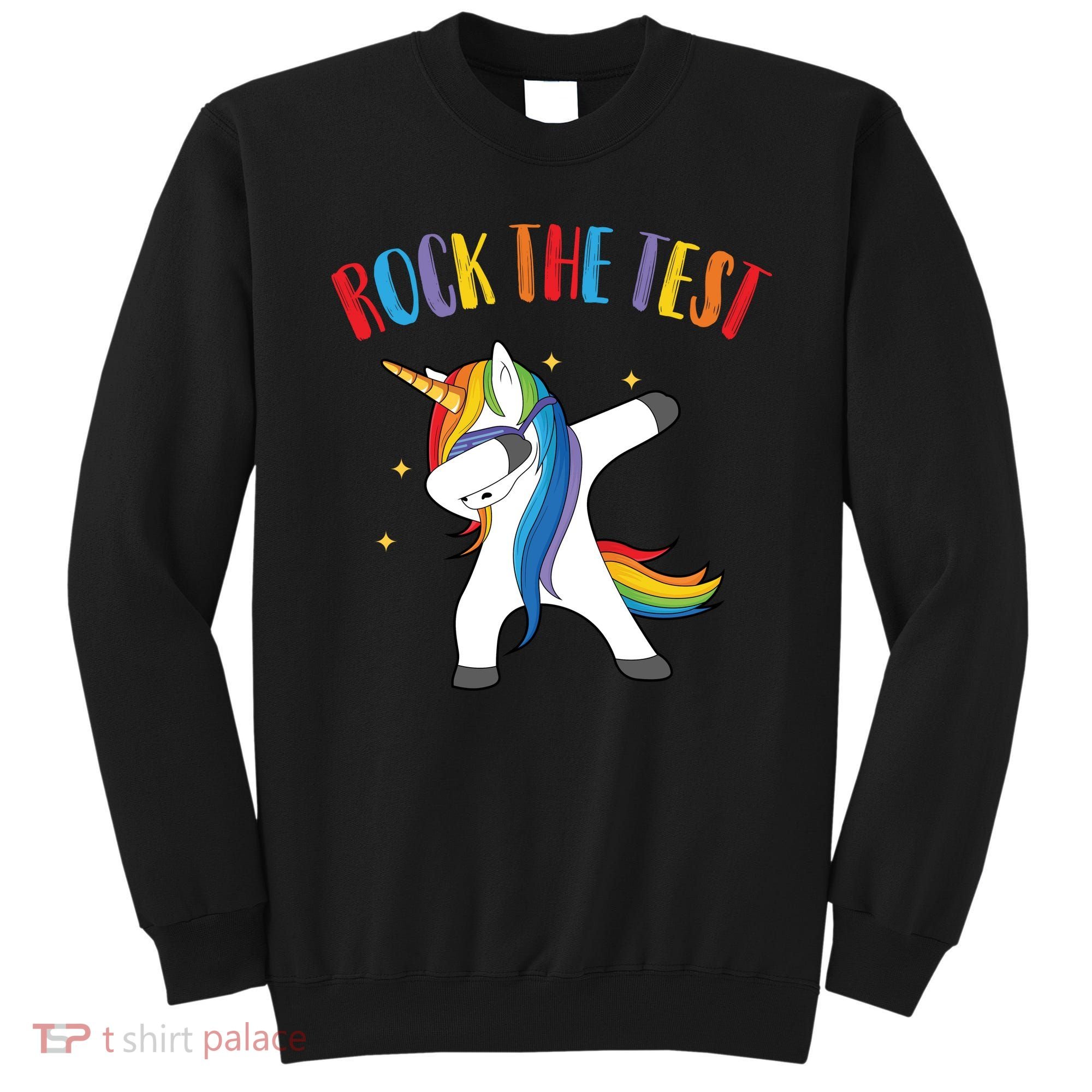 Rock The Test Dabbing Unicorn Sweatshirt