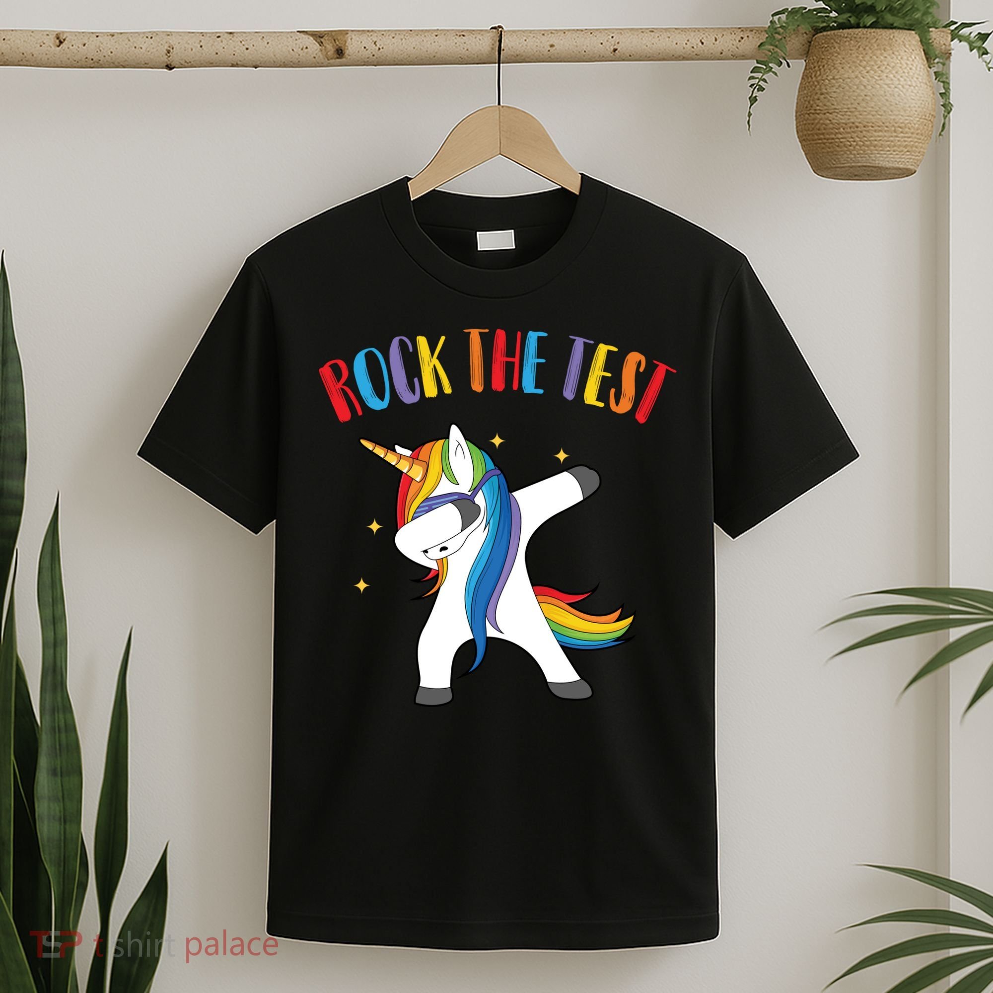Rock The Test Dabbing Unicorn T-Shirt