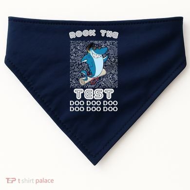 Rock The Test Doo Doo Doo USA-Made Doggie Bandana
