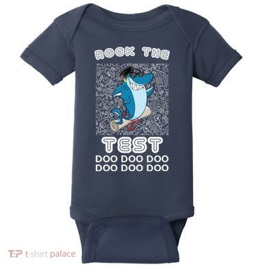 Rock The Test Doo Doo Doo Baby Bodysuit