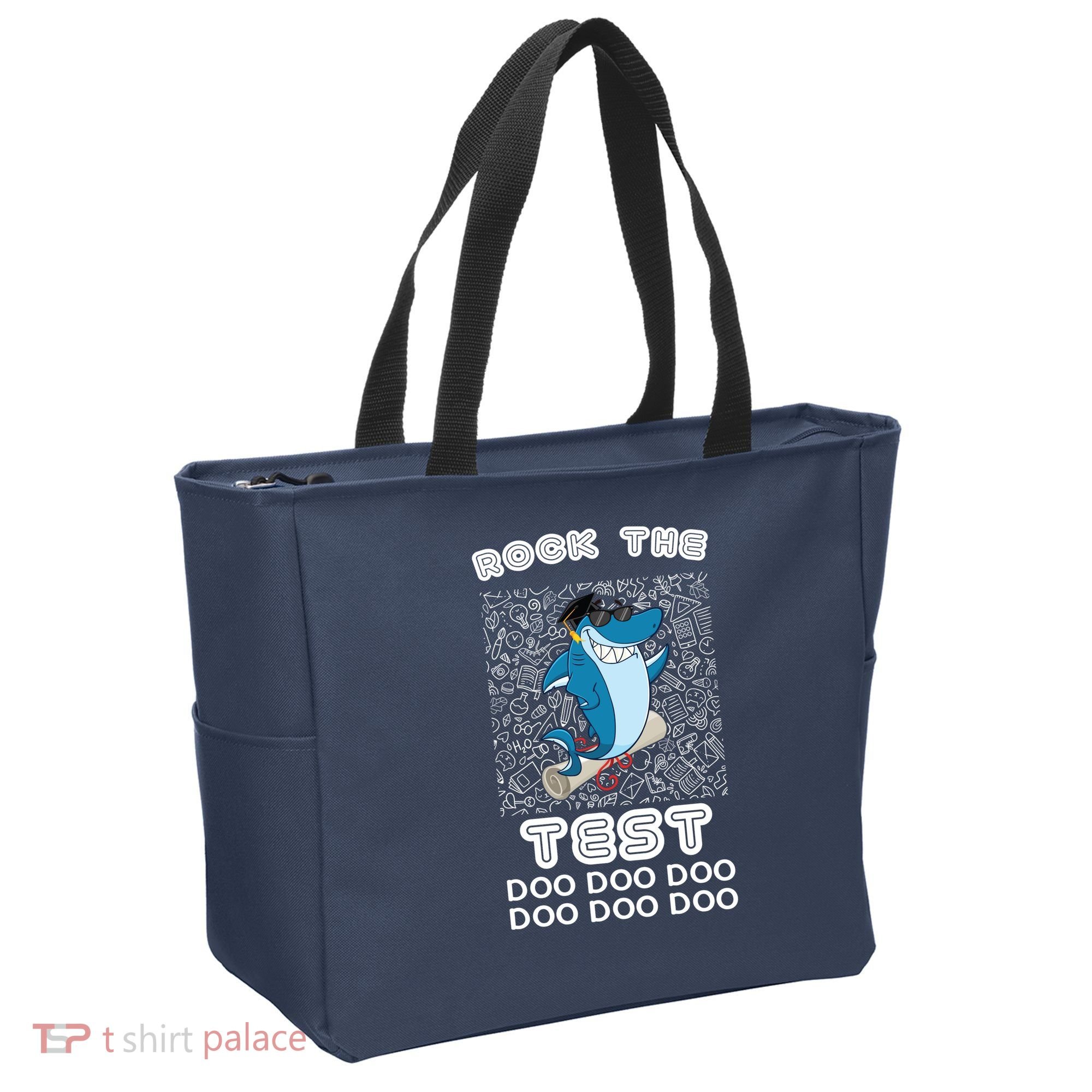 Rock The Test Doo Doo Doo Tote Bag