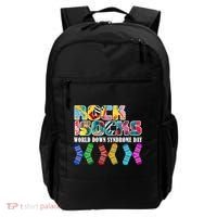 Rock Your Socks For World Down Syndrome Day Backpack thumb 0