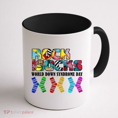 Rock Your Socks For World Down Syndrome Day Coffee Mug back