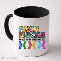 Rock Your Socks For World Down Syndrome Day Coffee Mug thumb 0