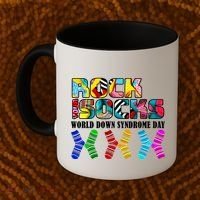 Rock Your Socks For World Down Syndrome Day Coffee Mug thumb 2