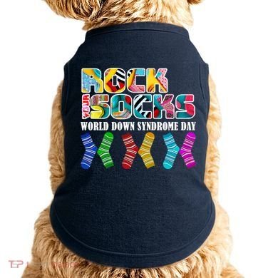Rock Your Socks For World Down Syndrome Day Doggie Tank