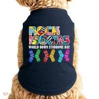 Rock Your Socks For World Down Syndrome Day Doggie Tank thumb 0