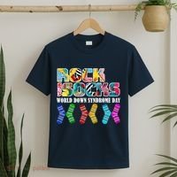 Rock Your Socks For World Down Syndrome Day T-Shirt thumb 2